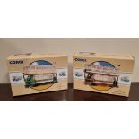 Two Corgi Classics 'Public Transport' models - 97267 Double Deck Tram Grimsby and 97268 Double