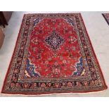 Meshad style hand woven carpet, 300cm x 213cm Note: free delivery available within 30 miles of