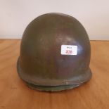 WW2 US MI Steel Helmet and Liner