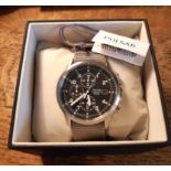 Gents Pulsar Military style chronograph wristwatch, Model PJN305X1