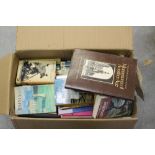 A box of mainly travel and history related books