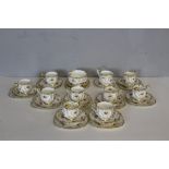 A Royal Albert Crown China thirty three piece tea set