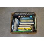 A box of mainly travel related books