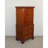 Chapmans Siesta House flame mahogany Media Cabinet 137cm x 62cm x 43cm