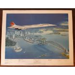 R. S. Jackson, signed limited edition colour print, The Record Breaker