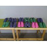 Twelve pairs of Town & Country 'Cloggies' sizes 7, 8, 9, 10, and 11