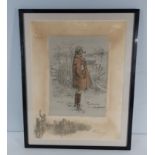 Snaffles (Charlie Johnson Payne), original colour print, 'Good Hunting Sportsman'