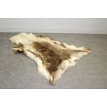A Granberg Garvarias (Norway) Reindeer skin/fur rug 140cm x 100cm