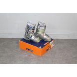 A pair of Tecnica Attiva V2.8 ultrafit (Steel) ski boots, UK size 4, retailed for £230, with card