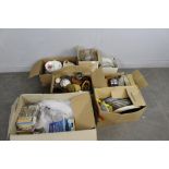 Quantity of miscellaneous china and glass, plates etc