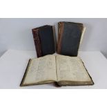 Two Victorian and later ledgers, Minutes book and another smaller ledger (Vacant) pertaining to