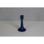 A Pilkingtons Royal Lancastrian pottery candlestick, with flared base, impressed marks 16.5cm