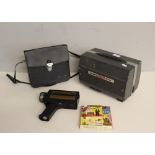 A Chinon Classic Super 8 723 powerzoom cine camera (cased) a Prinz Magnon Super IQ twin system