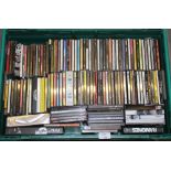 Approximately 120 CDs, varying artists and genres, The Sex Pistols, U2, Ramones.