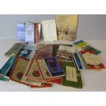 A selection of local and other Ordnance Survey maps and a small selection of local interest books
