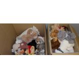 A large quantity of soft/plush toys, Teddy bears etc