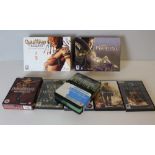 Guild Wars Factions Collector's edition PC CDROM game, Guild Wars Nightfall PC CDROM collector's