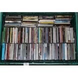 Approximately 120 CDs, varying artists and genres, The Exploited, The Cure, Echo And The Bunnymen,