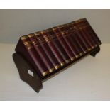 Dickens [Charles] a thirteen volume set of the works of Dickens, by Hazell, Watson & Viney, housed