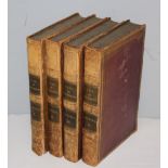 Boswell [James} The Life Of Samuel Johnson, four volumes, printed by J.F Dove, St John's Square,