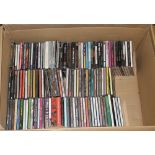 Approximately 120 CDs, varying artists and genres, Rough Trade, Chase & Status, Joy Division.