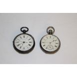 A Harry Le Moine, Blackburn, silver cased open faced pocket watch 5.5cm, movement loose otherwise in