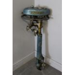 A 1954 British Anzani Pilot outboard motor, complete but spares or repairs