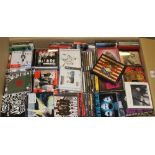 Approximately 200 CDs, varying artists and genres, U2, The Cure, UK Subs