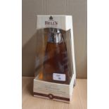 70cl Bells Millennium extra special blended Scotch Whisky decanter, boxed