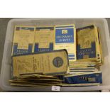 A box of 1940's and later Ordnance Survey maps, various.