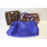 Three ladies bags, one marked 'Storm' one 'Beth Jackson' and one unbranded