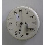 A Kienzle (German) ceramic dial wall clock, with Arabic hours 20cm used condition but appears good.