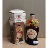 75cl bottle Stock Grappa Julia, level at low neck, boxed