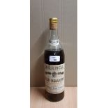 1 litre bottle Fratelli Branca Old Brandy, circa 1950's, some loss with level at shoulder