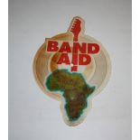 Band Aid - Do They know It's Christmas, 45 picture disc, Phonogram FeedP1, lacking sleeve. Yellowing