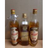 75.7cl bottle John Barr blended Scotch Whisky and two 70cl bottles Grants blended Scotch Whisky, one