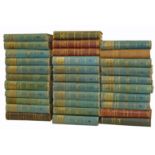 32 bound volumes of "The Strand Magazine", many in their original bindings and featuring The