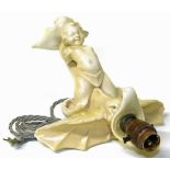 Doulton Burslem wall light We are unable to do condition reports on our Interiors Sale