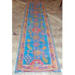 Three Persian style runners. We are unable to do condition reports on our Interiors Sale