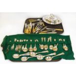 Selection of EPNS silver plated flatware to include a Kings Pattern cutlery by Walker & Hall and