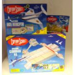 Boxed Vivid Imaginations Spectrum Cloudbase H.Q, Angel Interceptor (electronic) and two small
