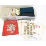 Large accumulation of GB stamps and covers including good mint in album from QV onwards We are