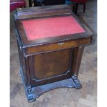 Reproduction mahogany Davenport We are unable to do condition reports on our Interiors Sale