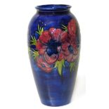Moorcroft anemone pattern vase We are unable to do condition reports on our Interiors Sale