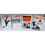 16 Stoke City programmes (The Ceramic City Clipper) from 1968, 19 from 1969, 6 programmes from