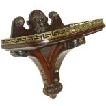 Inlaid rosewood wall bracket We are unable to do condition reports on our Interiors Sale