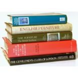 Chinnery, V., Oak Furniture 1979, dw and four other similar volumes. We are unable to do condition