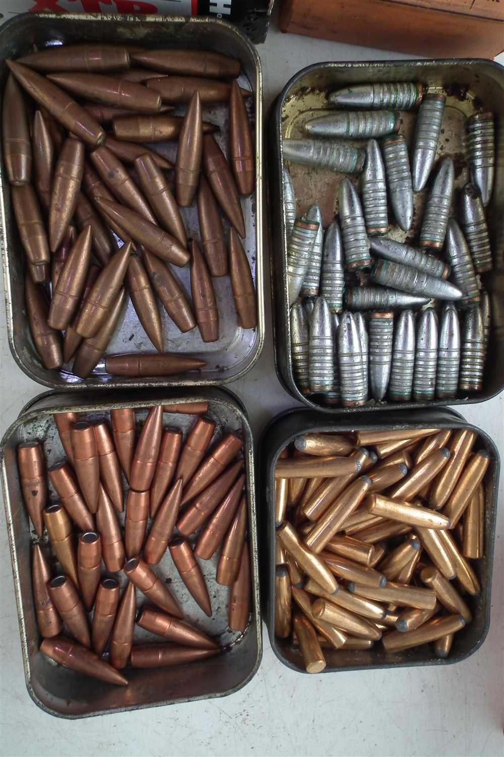 Collection of rifle bullets and gas checks by Hornaday and Speer, various calibres - Image 6 of 9