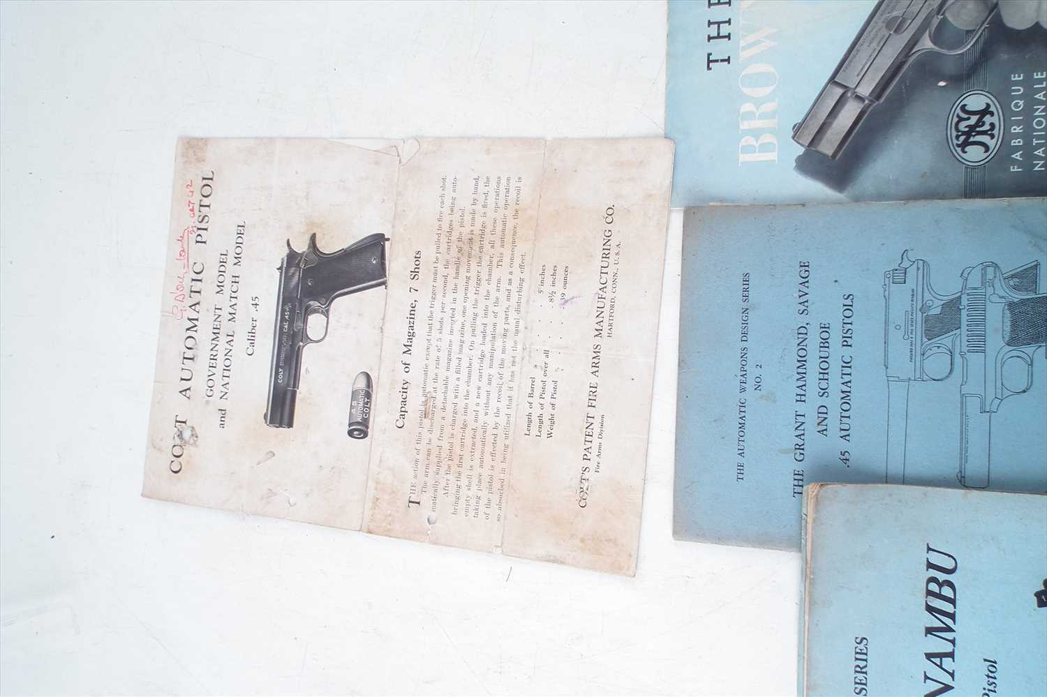 Collection of books, catalogues and pamphlets relating to pistols and pistol shooting, - Image 6 of 6