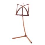 Yew wood music stand.